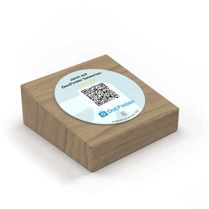 Docfinder - Thekendisplay Holz