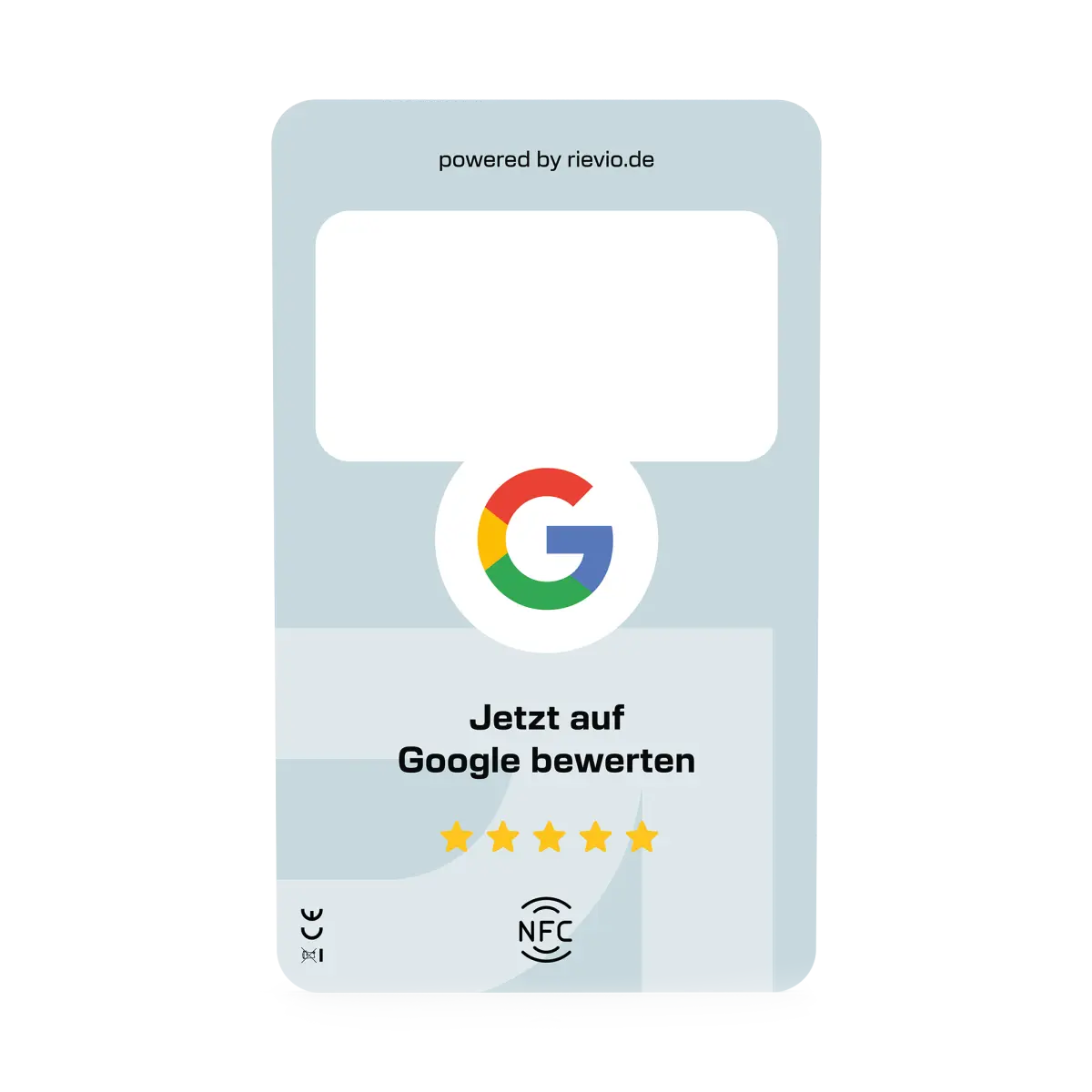 Google - NFC-Bewertungskarte
