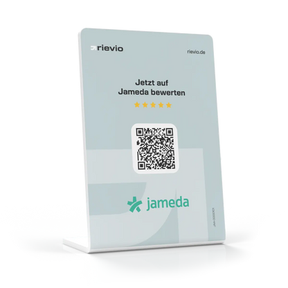 Jameda - Thekenaufsteller Acryl