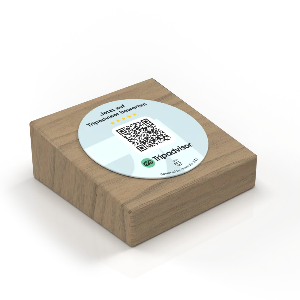 Tripadvisor - Thekendisplay Holz