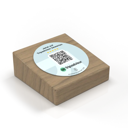Tripadvisor - Thekendisplay Holz