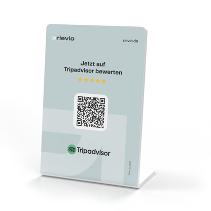 Tripadvisor - Thekenaufsteller Acryl