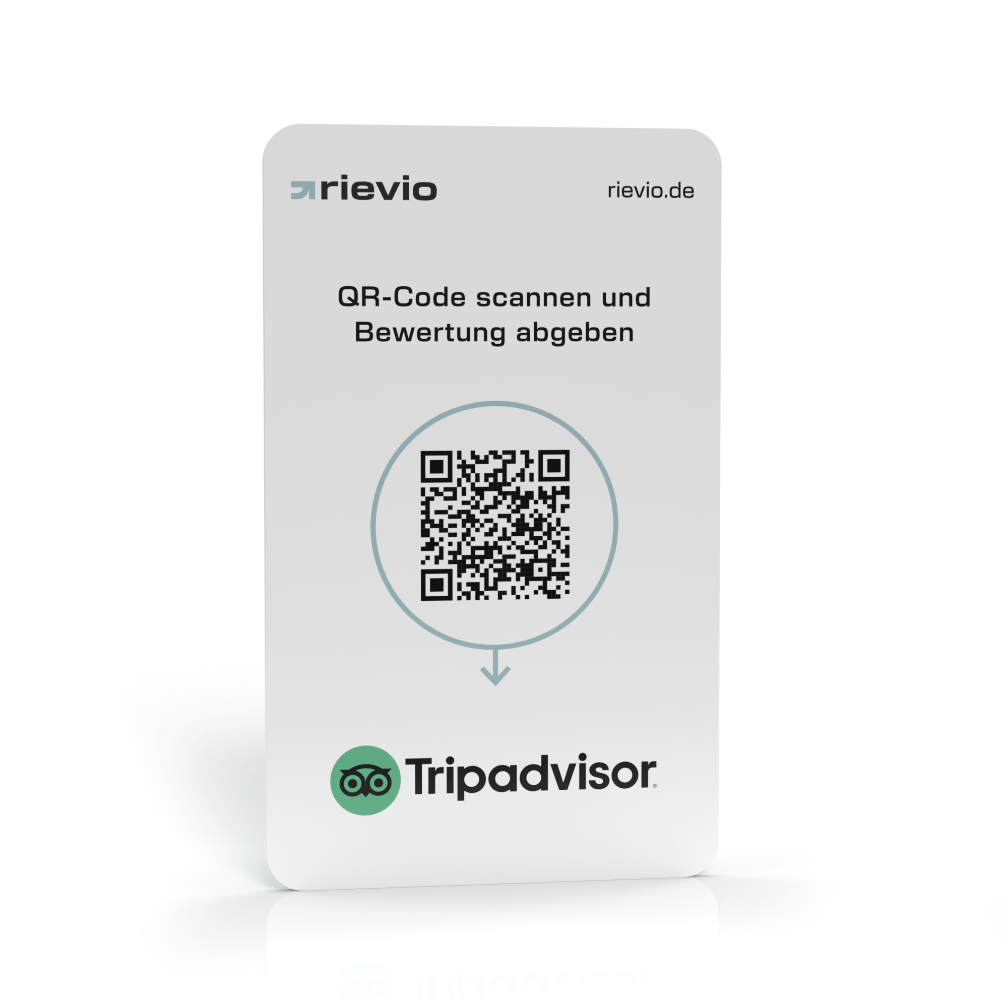 Tripadvisor - NFC-Bewertungskarte