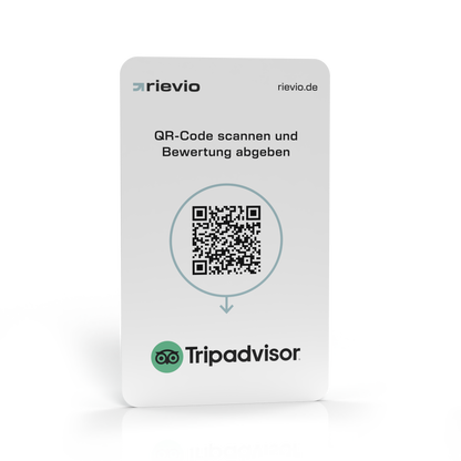Tripadvisor - NFC-Bewertungskarte