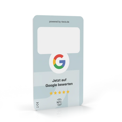 Google - NFC-Bewertungskarte