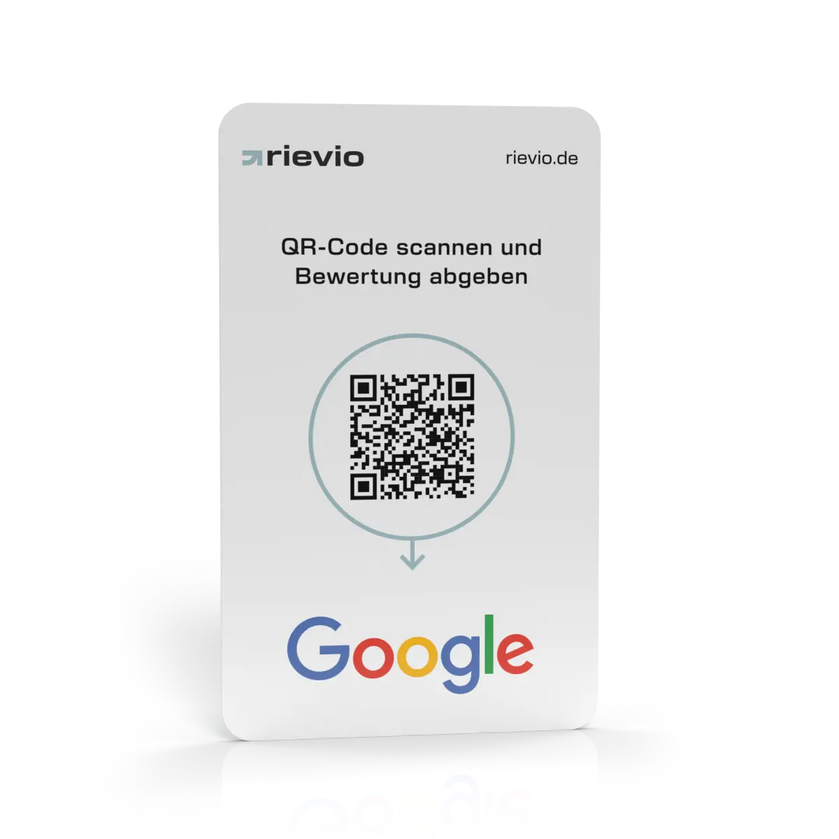 Google - NFC-Bewertungskarte