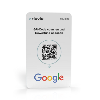 Google - NFC-Bewertungskarte
